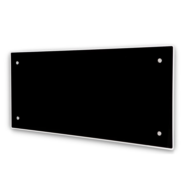 Glamox H60 H elradiator, 230V, 400W, sort, 4-8 m²