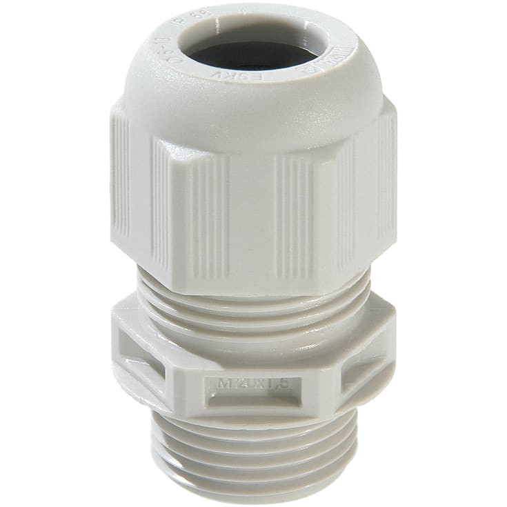 50 stk Forskruning M20 Polyamid, Brandhæmmende, IP68, Ø6-13mm, gev:10mm