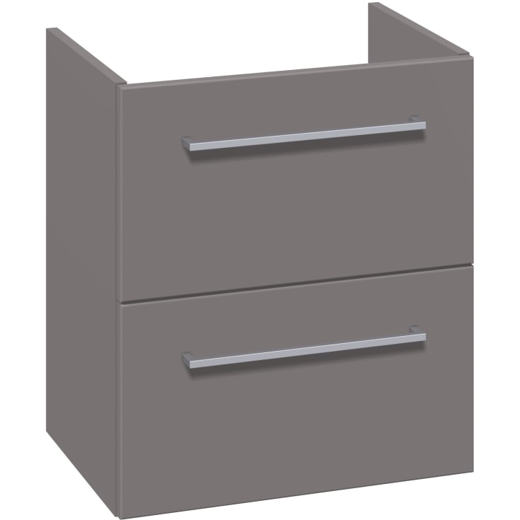 Dansani Mido+ underskab, 50x35 cm, mat grå