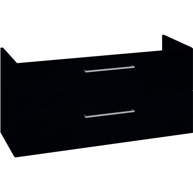 Dansani Mido+ underskab, 120x44 cm, sort struktur