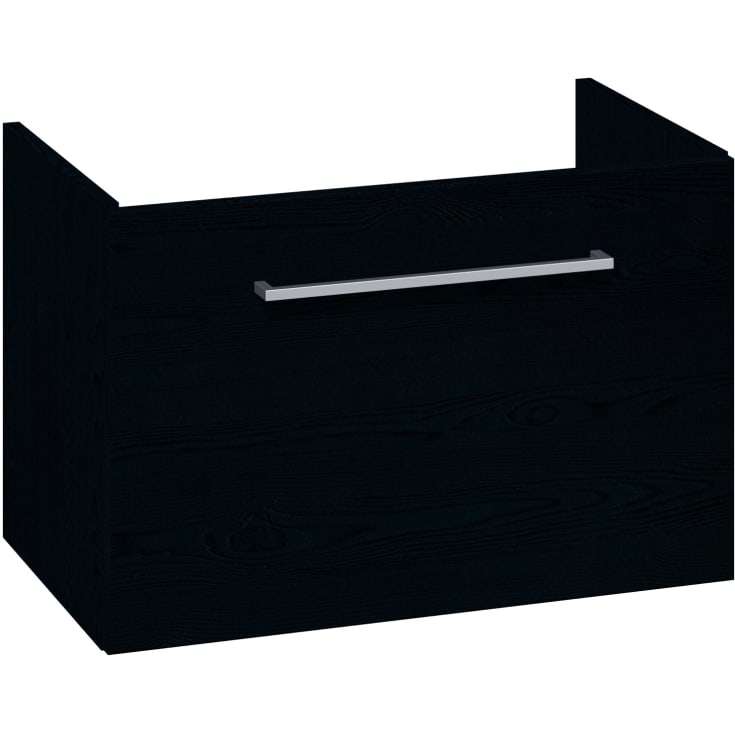 Dansani Mido+ tvättställsunderskåp, 60x35 cm, svart struktur