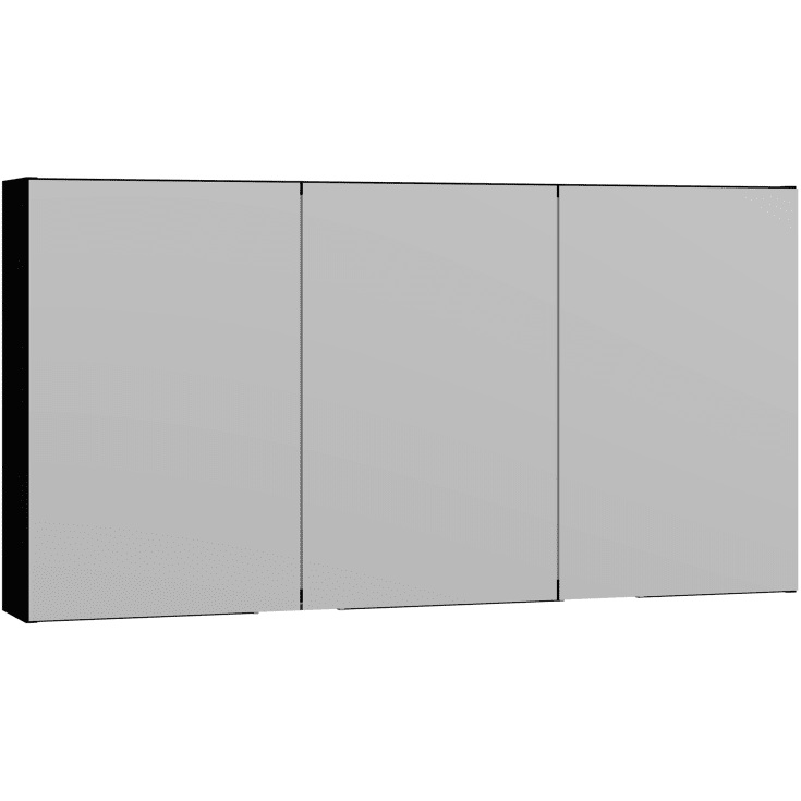 Dansani Mido+ Select speilskap, 120x64 cm, svart