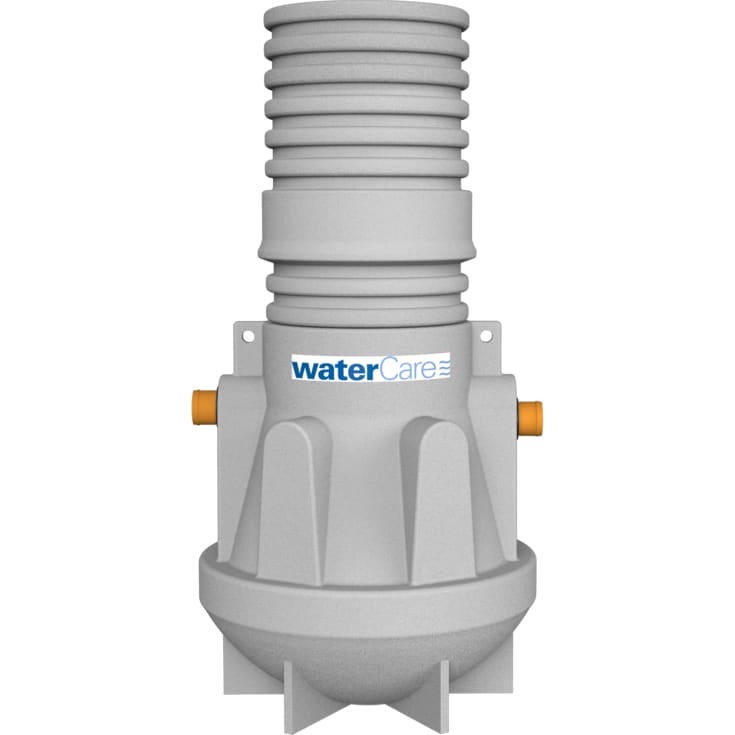WaterCare 600 l sandfang med 600 mm opføring, 110 mm til-/afgang
