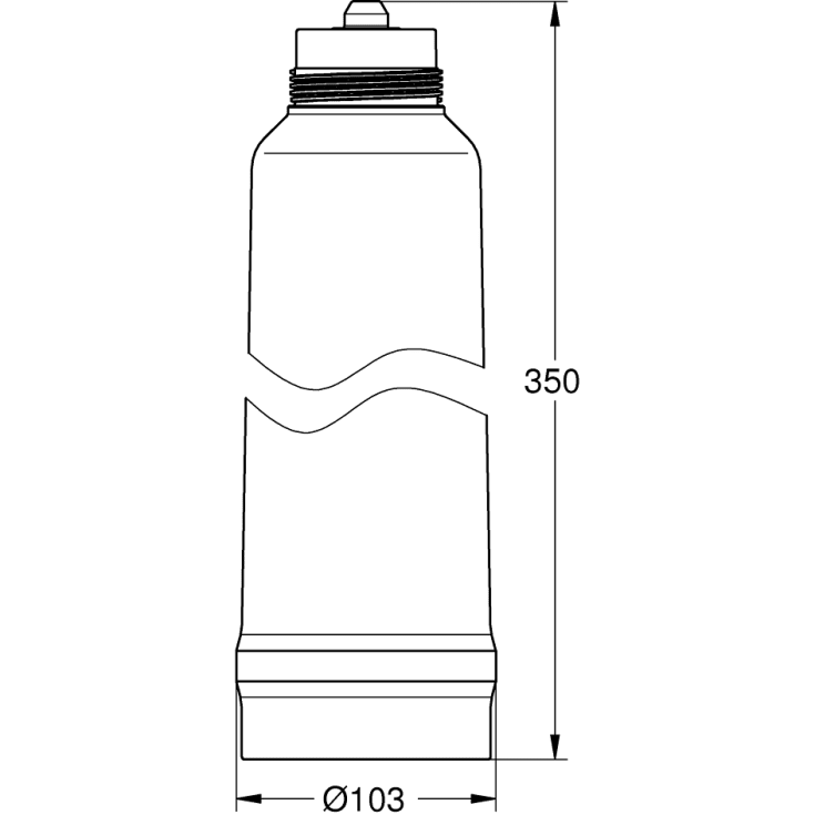 Grohe Blue/Red® filter, Storlek: L, kapacitet: 2500 l