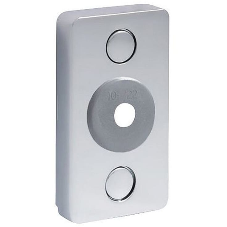 Trio Perfekta Design Line täckbricka, 1 rör, Ø10-22 mm, förkromad