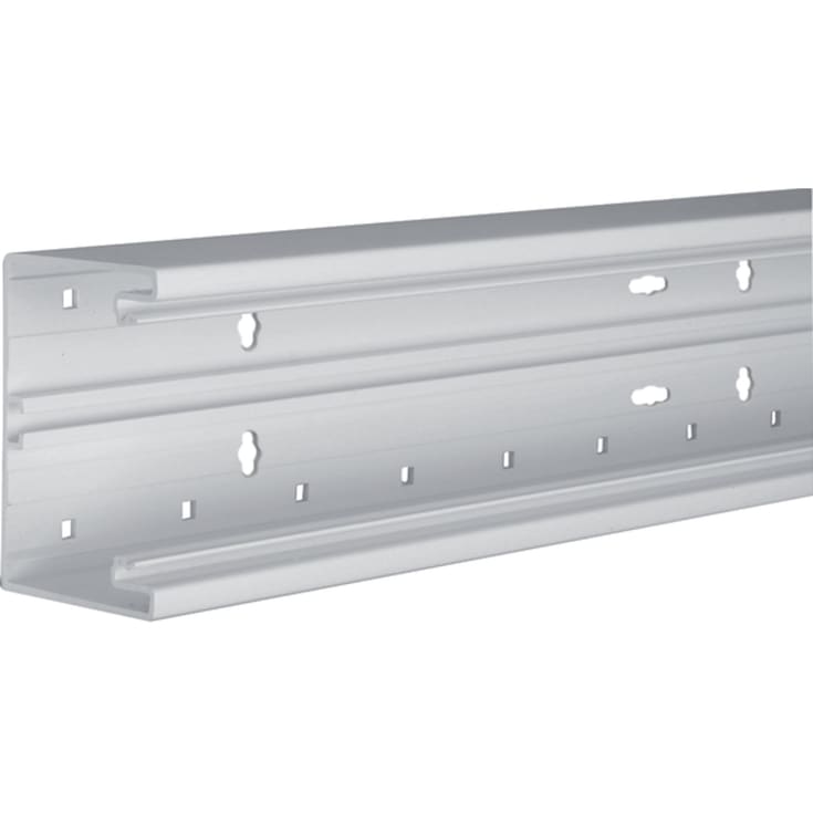 8 meter Installationskanalbund BR65100 i plast 68x100mm RAL 7035