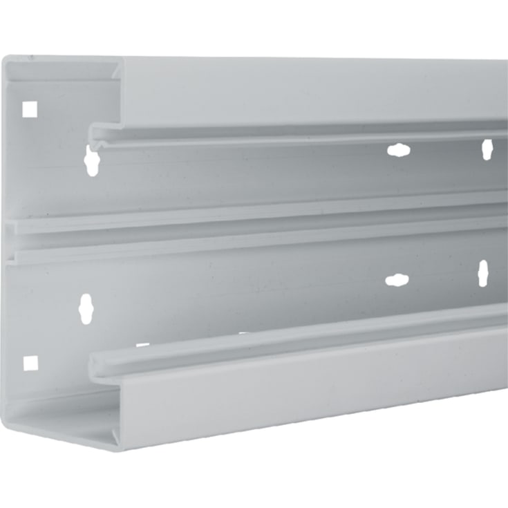 8 meter Installationskanalbund BR65170 i plast 68x170mm RAL 7035