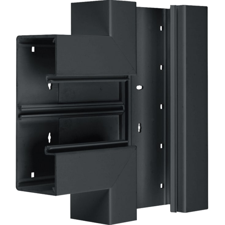 T-stykke plast for BR65170 RAL 9011