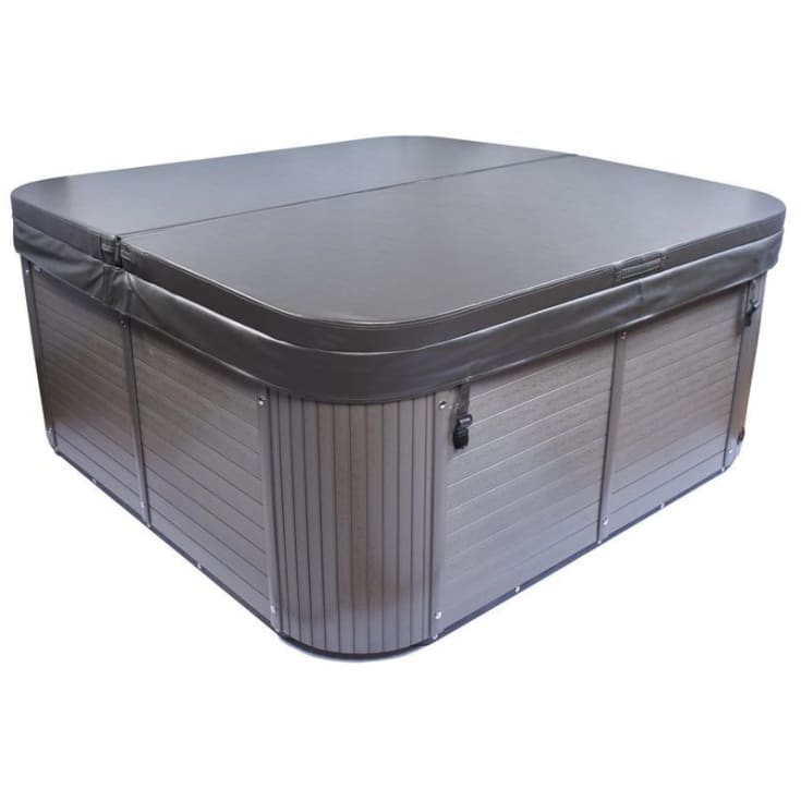 Maxxwell Jamaica udendørs spa, 216x216 cm, hvid/grå