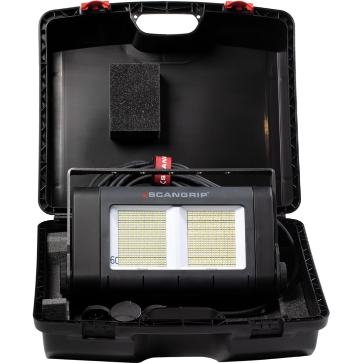 Scangrip transportkasse, beskyttelse af SITE LIGHT 60/80 lamper