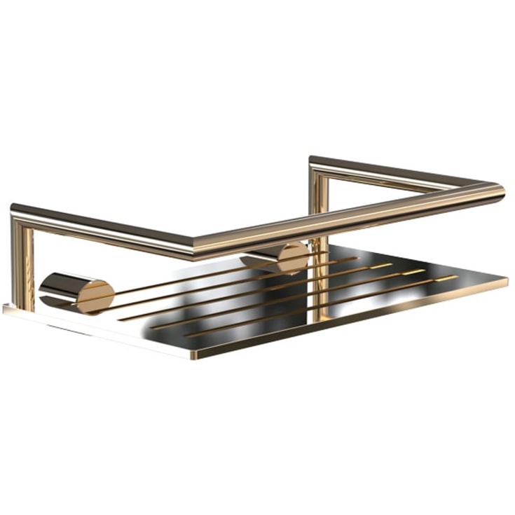 Frost NOVA2 såpehylle 1, 200 mm, polert gull