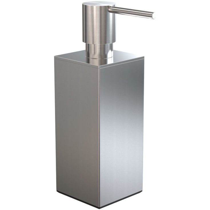 Frost Quadra sæbedispenser 5, fritstående, børstet. 200ml.