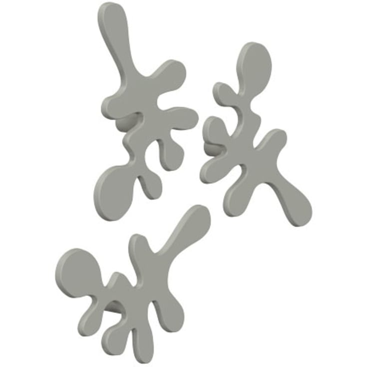 Frost Mini Camouflage krog sæt, grå. Vægmonteres.