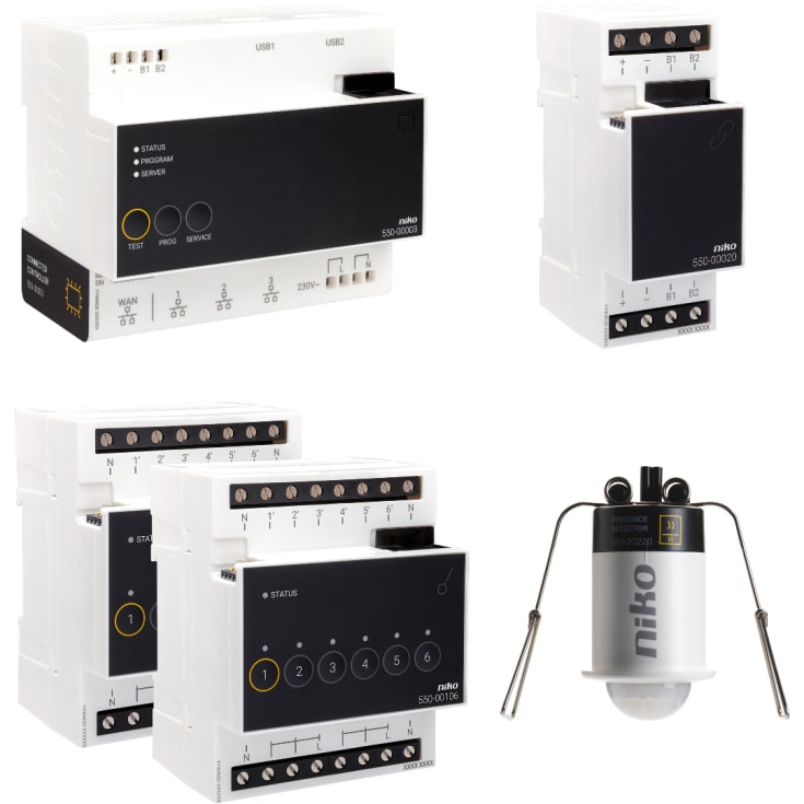 Niko Home Control startpakke, basis