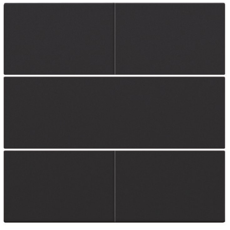 Tangent til potentialfri 4- tryk 24V, black coated
