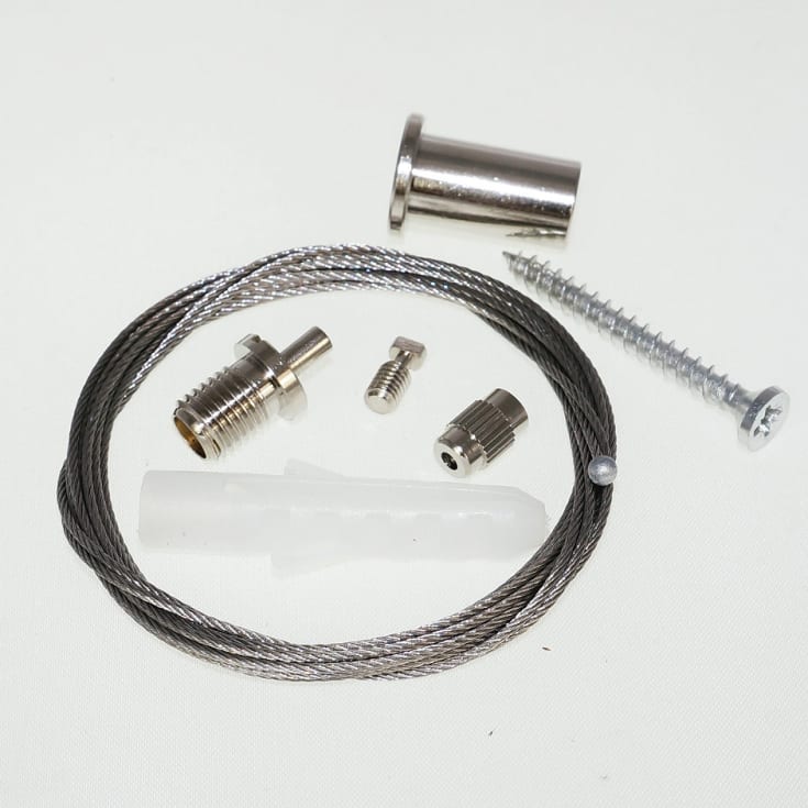 Wirenedhæng til alu profil 18S