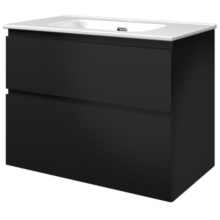 Sanibell Proline møbelpakke, 81x46,8 cm, matt sort