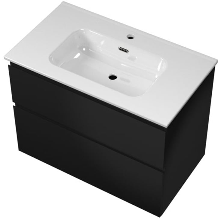 Sanibell Proline møbelpakke, 81x46,8 cm, matt sort