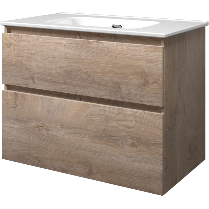 Sanibell Proline møbelpakke, 81x46,8 cm, rå eik