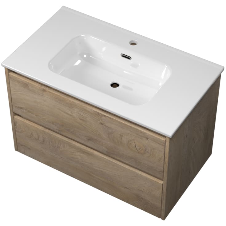 Sanibell Proline möbelpaket, 81x46,8 cm, rå ek