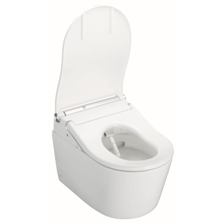 Toto Washlet RW douchetoilet, uden skyllekant, rengøringsvenlig, hvid