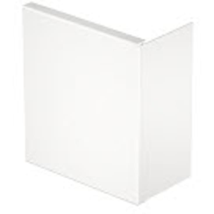 Endestykke WDK HE80170VW 80x170 perlehvid RAL 9016