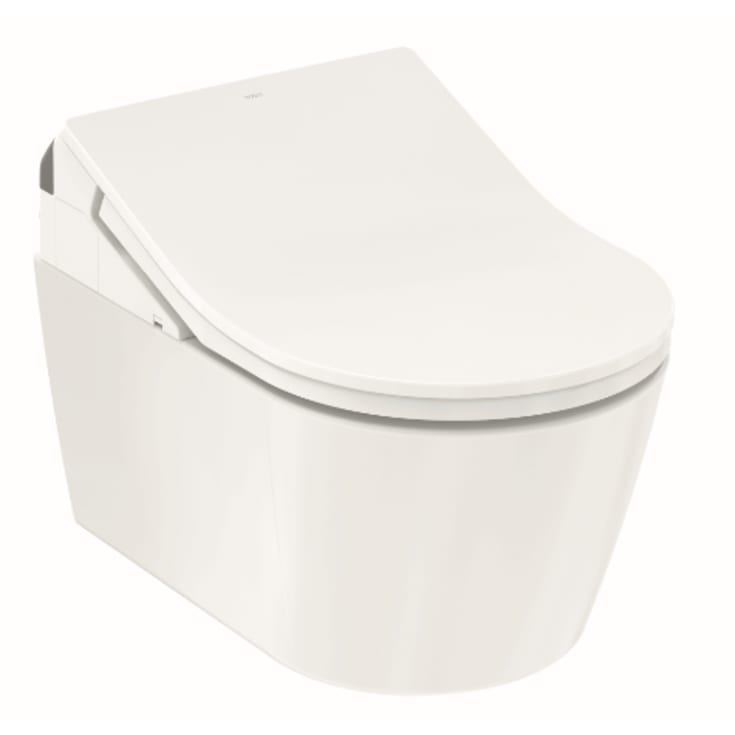 Toto Washlet RX douchetoiletpakke, rengøringsvenlig, hvid/børstet rustfrit stål