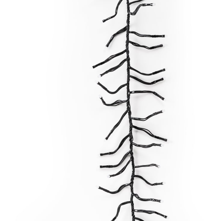 Twinkly Cluster ljuslinga, färgat ljus, 6 meter, 400 ljus