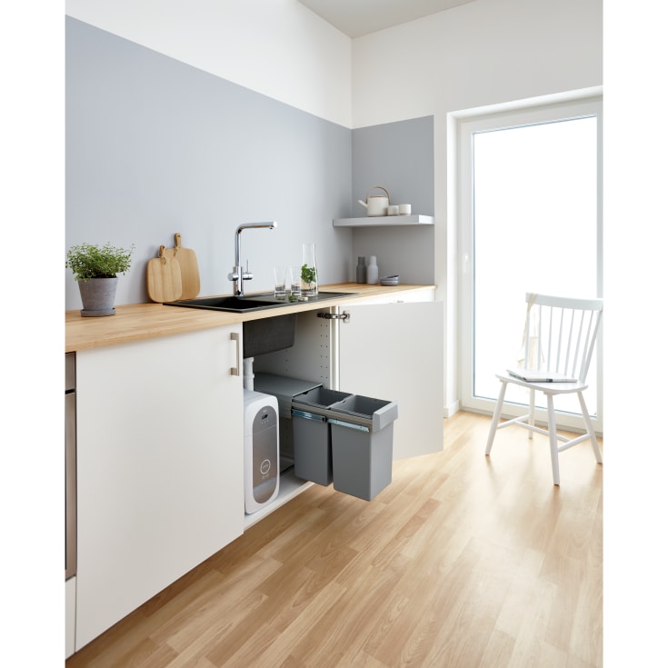 Grohe Blue Home køkkenarmatur, afkølet vand, brus, krom