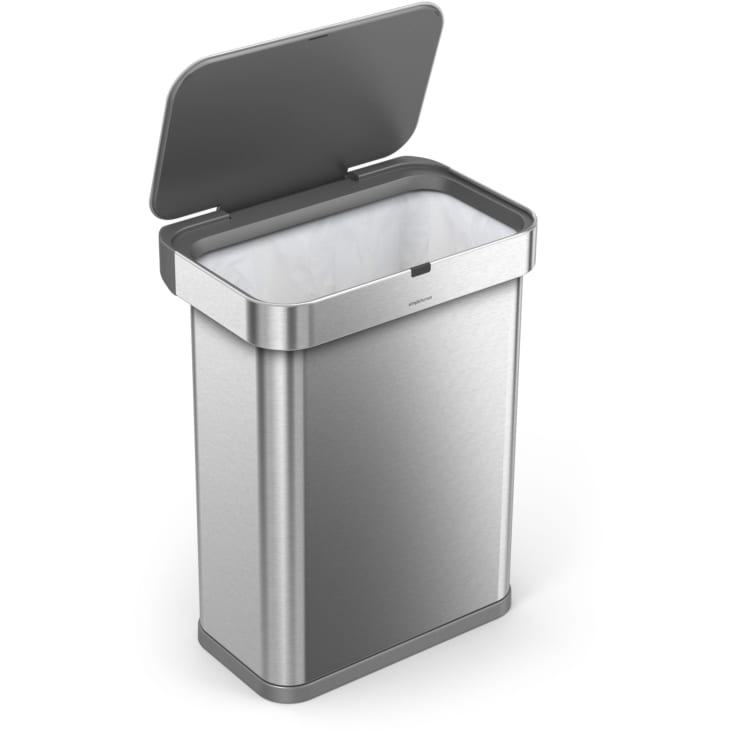 Simplehuman affaldsspand, 58 liter, sensor, børstet stål