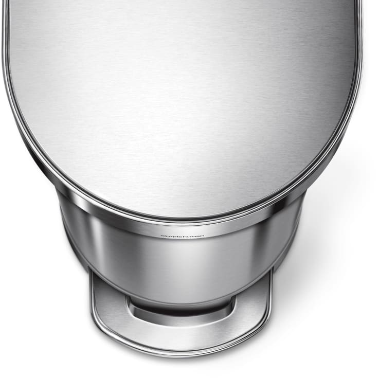 Simplehuman affaldsspand, 45 liter, pedal, børstet stål