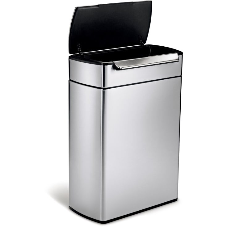 Simplehuman affaldsspand, 48 liter, touch, børstet stål