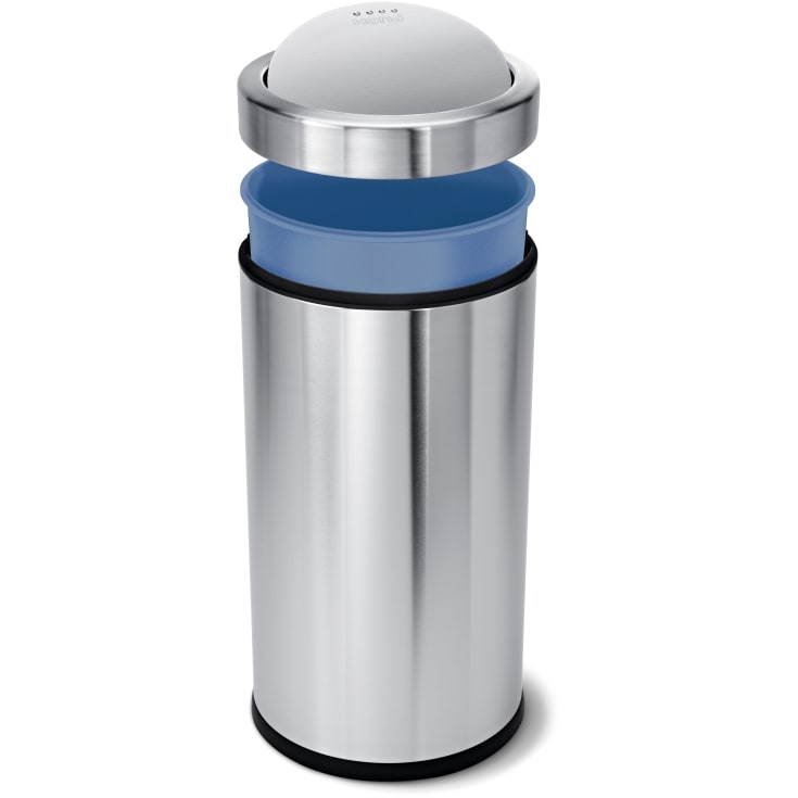 Simplehuman affaldsspand, 55 liter, børstet stål