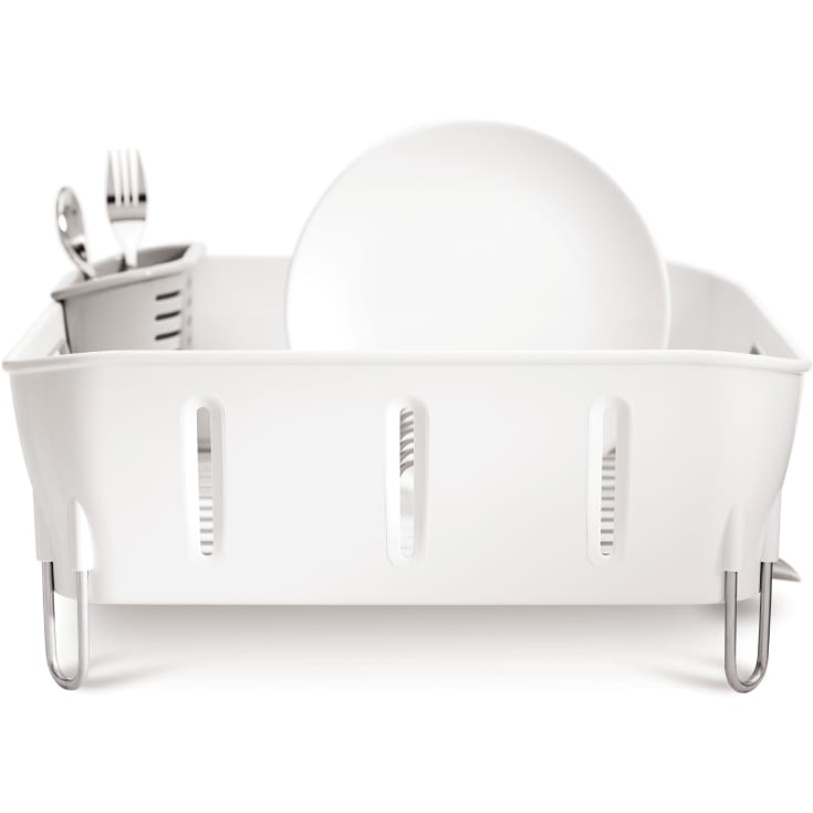 Simplehuman opvaskebakke, hvid plastik