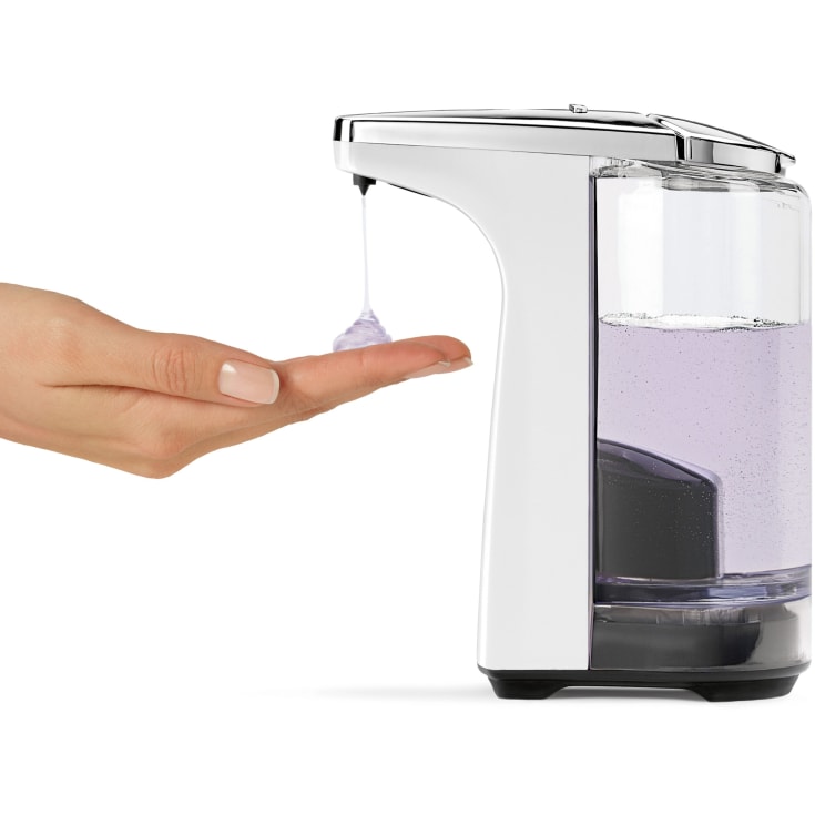 Simplehuman sæbedispenser, hvid