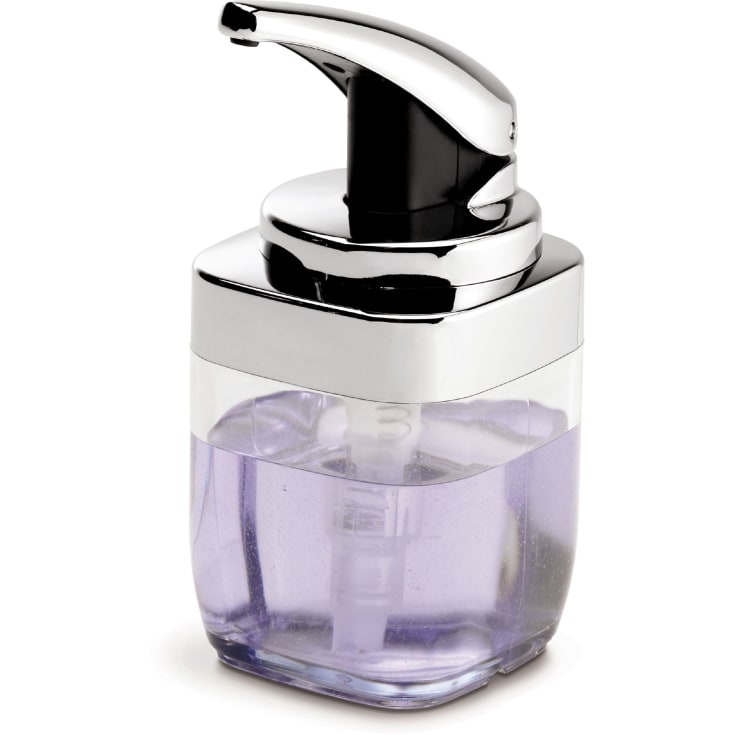 Dispenser, 444 ml, forkromet plastik