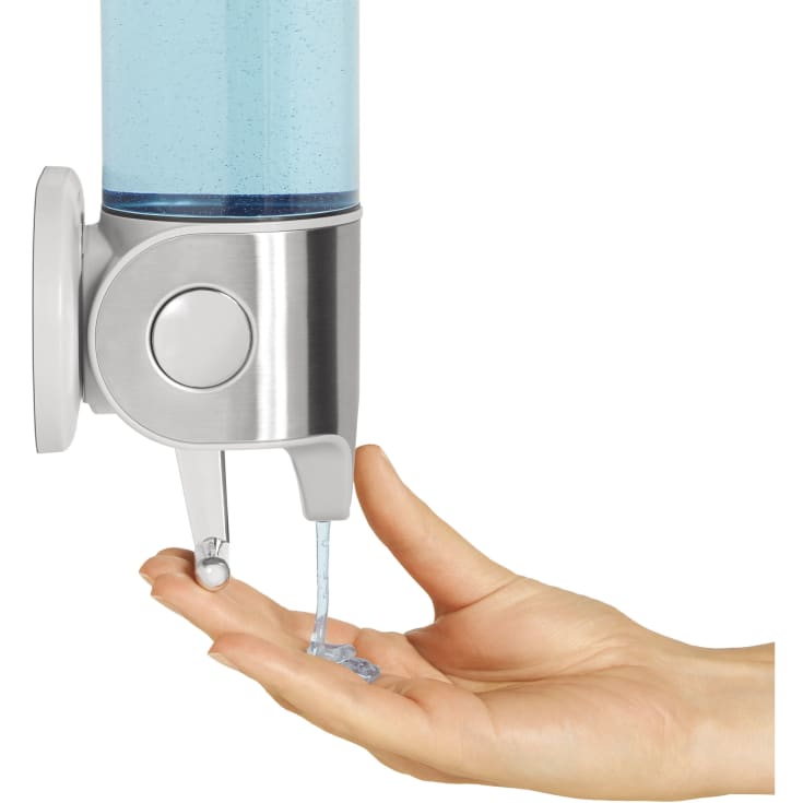 Simplehuman sæbedispenser, børstet rustfrit stål