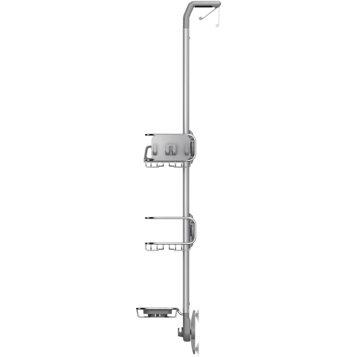 Simplehuman Shower Caddy brusehylde, mat rustfrit stål