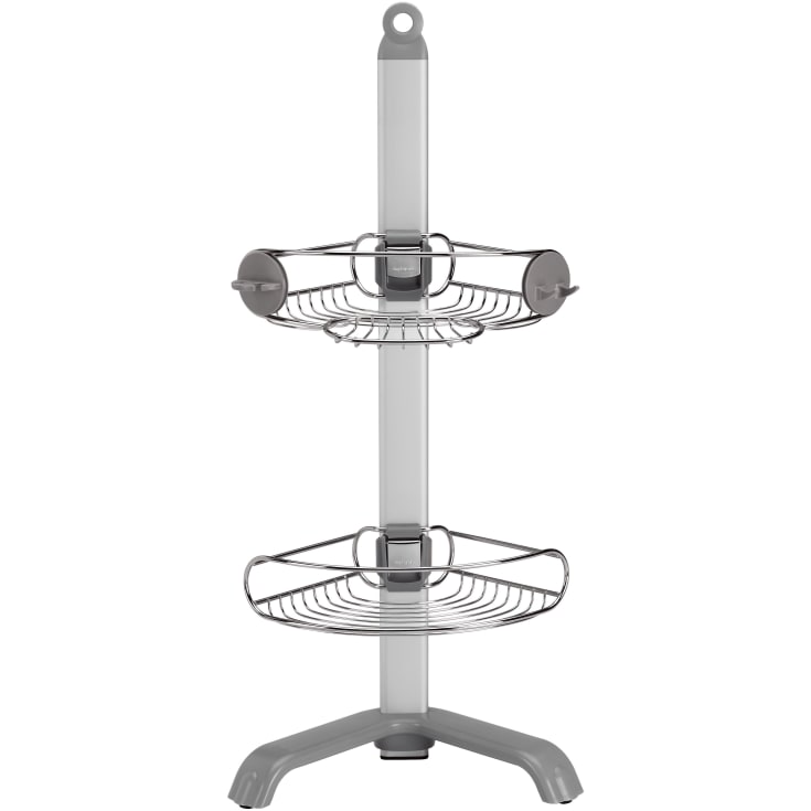 Simplehuman Shower Caddy brusehylde, mat rustfrit stål