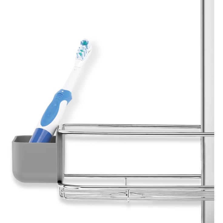 Simplehuman Shower Caddy brusehylde, mat rustfrit stål