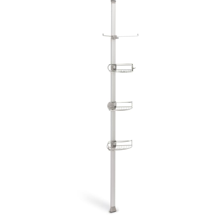 Simplehuman Shower Caddy brusehylde, mat rustfrit stål