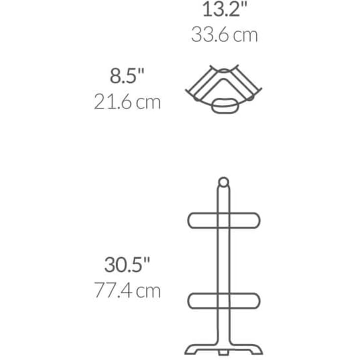 Simplehuman Shower Caddy brusehylde, mat rustfrit stål