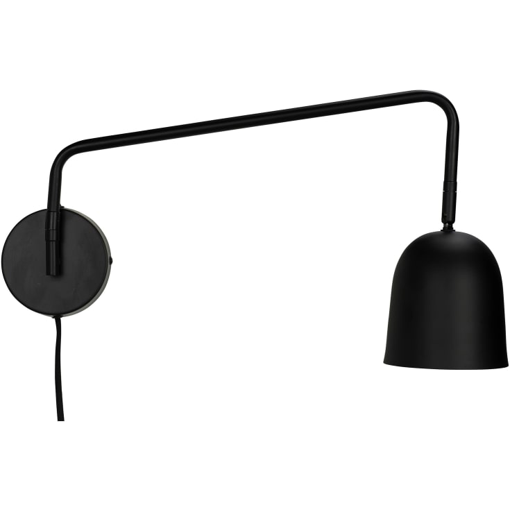 Dyberg Larsen Manchester vägglampa, svart