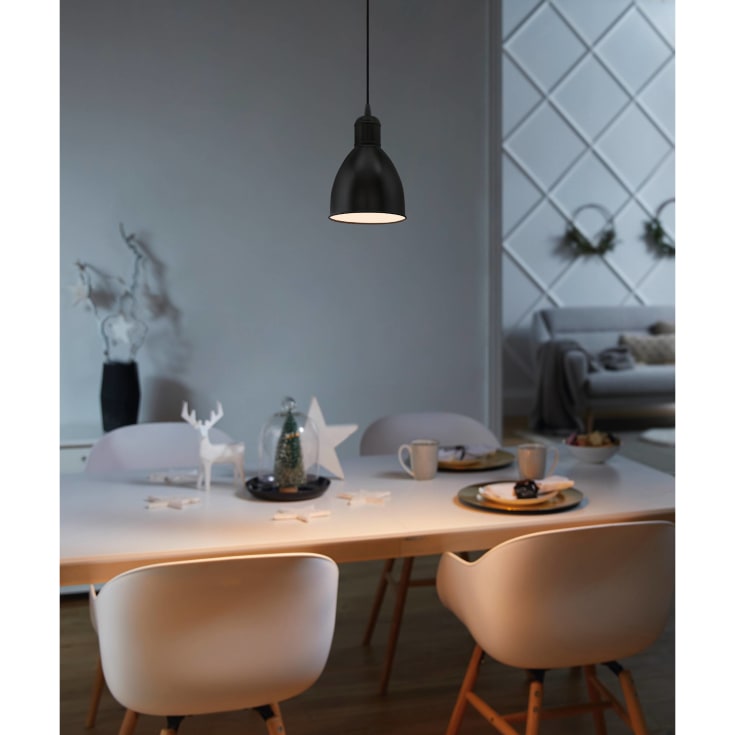 Priddy Pendel, E27, Ø155, sort
