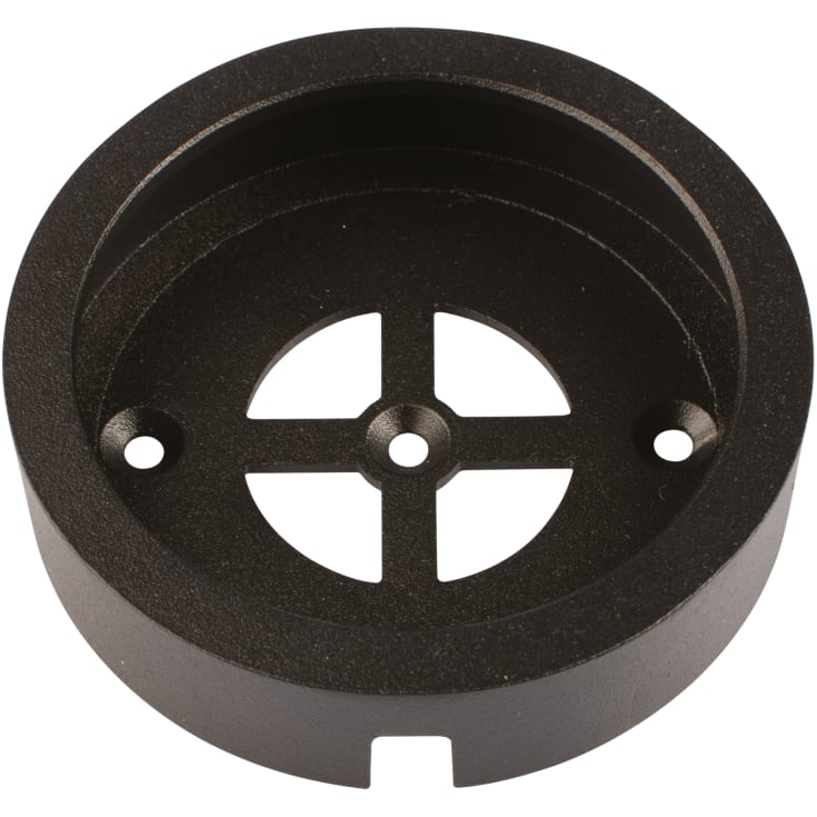 Scan Products Silvia ring for utenpåliggende montering, sort