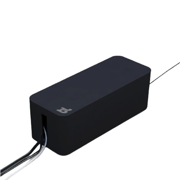 12 stk Bluelounge Cablebox kabelskjuler, lille, sort