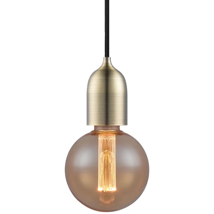 Halo Design Klassisk fattningssats, antik mässing