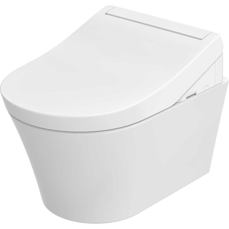 Toto Washlet RG douchetoilet, uden skyllekant, rengøringsvenlig, hvid