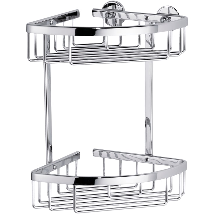 Tesa Aluxx brusehylde, krom