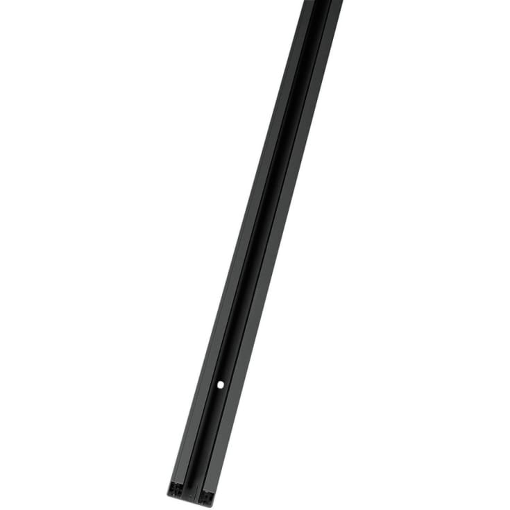 20 stk Strømskinne 1-faset 230V 16A påbygning, 2 meter, mat sort